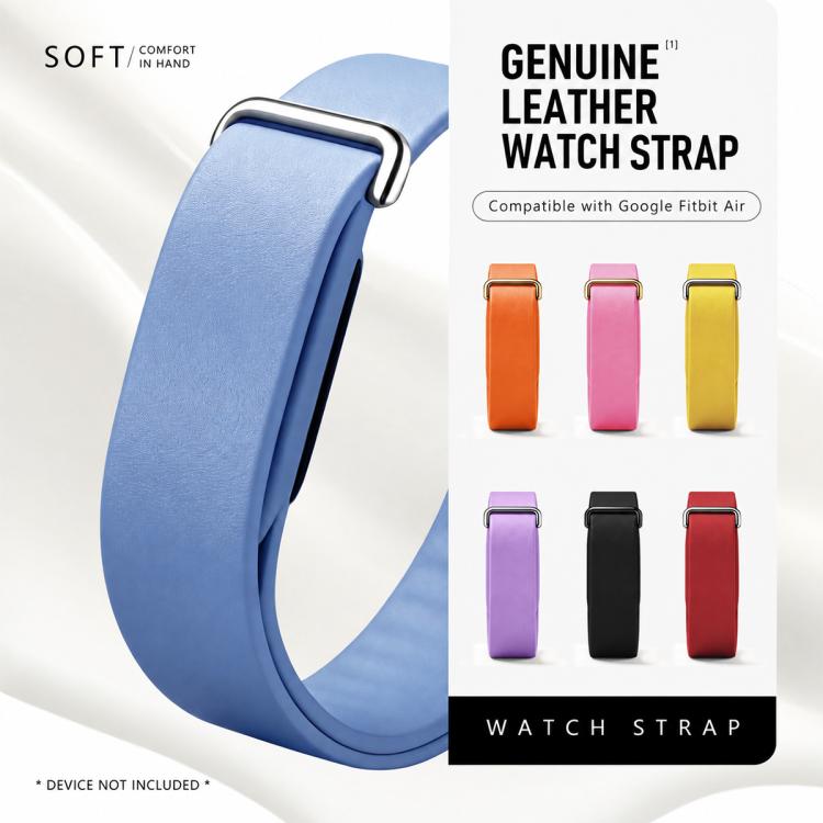 Google Fitbit Air Elevated Modern Band — Leather
