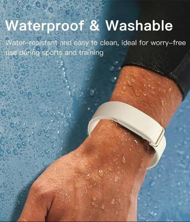 Google Fitbit Air Elevated Modern Band — Leather