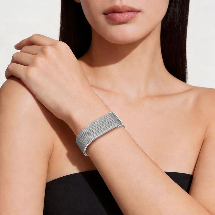 Google Fitbit Air Elevated Modern Band — Metal