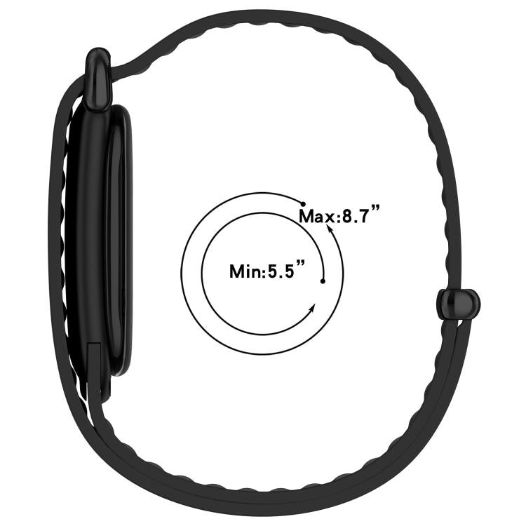 Google Fitbit Air Elevated Modern Band — Wave Texture